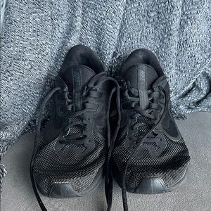 Nike DOWNSHIFTER Black Athletic Shoes